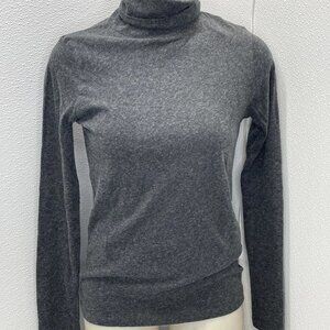 Majestic Filatures Women’s Cotton Cashmere Turtleneck Sweater Size 3 (US M–L) Gr